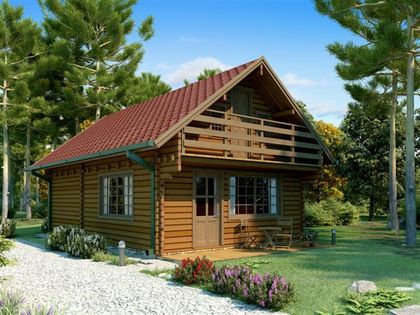 Luxury log cabins