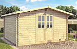 Ascot 1 log cabin kits