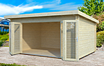 Lea 14.2sqm log cabin kits