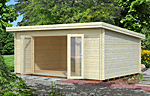 Lea 19.4sqm log cabin kits