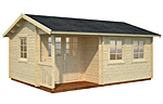 Susanna 16.4sqm log cabin kits