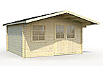 Britta 14.6sqm log cabin kits