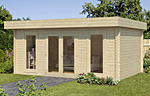 Bret 19.9sqm log cabin kits