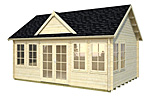 Claudia 19.4sqm log cabin kits