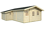 Emily 39.2sqm log cabin kits