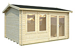 Iris 11.1sqm log cabin kits