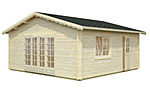 Irene 27.7sqm log cabin kits