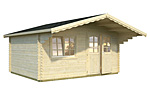 Sally 15.5sqm log cabin kits