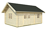 Sandra 29.9sqm log cabin kits