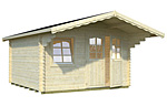 Sally 12.3sqm log cabin kits