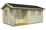 Susanna 12.4sqm log cabin kits
