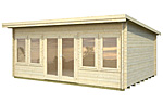 Lisa 19.4sqm log cabin kits