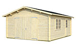 Roger 23.9sqm log cabin kits